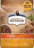 Rachael Ray Nutrish Just 6 Natural Dry Dog Food, Limited Ingredient, Lamb Meal & Rice, 6 Lbs