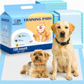 MoMoCo Puppy Pads, 23"x23"-100 Count Dog Pads, Super Absorbent Extra Large Disposable Dogs Training Pads , Leak-Proof, Quick-Drying Dogs Potty Pads for Doggies Puppies