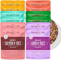 Portland Pet Food Company Fresh Dog Food Pouches - Human-Grade Topper Mix-Ins & Wet Pet Meals - Small & Large Breed Puppy & Senior Dogs - Gluten-Free Meal Toppers, Made in The USA - 12 Pack Variety