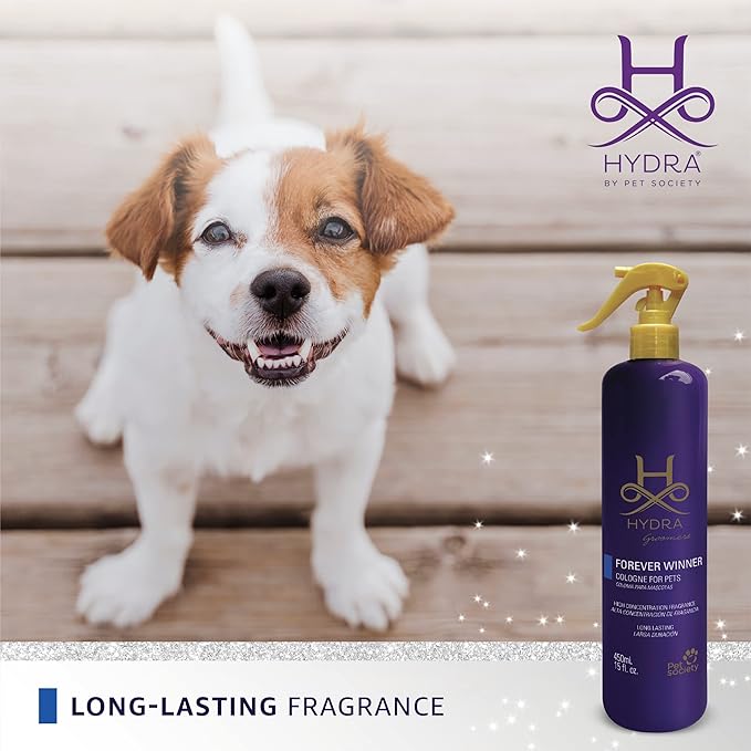 Hydra Groomers’ Forever Winner Cologne, Cat and Dog Cologne Spray, 4.4 fl. oz.