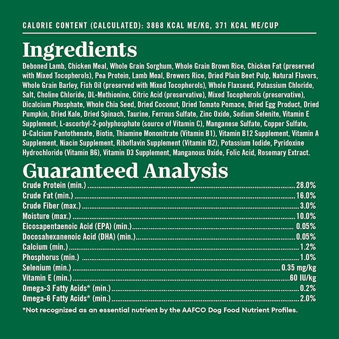 Nutro Natural Choice Lamb & Brown Rice Puppy Food Dry Recipe, 4.5 lb. Bag
