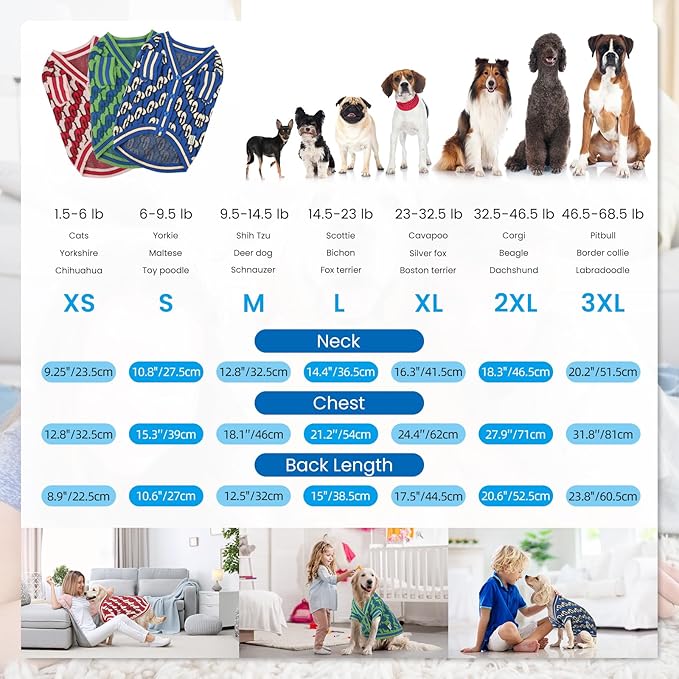 Pet Sweaters for Dogs Boys and Girls, Dynamic Letter Patterned Dog Sweater,Dog Cardigan,Pet Clothes,Pet Knitted Clothing,Fit for Different Seasons and Kinds of Dogs(Green S)