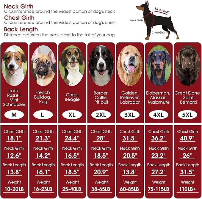 ASENKU Knitted Dog Sweater, Pullover Big Thermal Dog Winter Sweater, Turtleneck Doggy Sweaters for Large Medium Dogs Boy Girl, Warm Pet Sweaters Outfit Border Collie,Pit Bull,Golden Retriever, 5XL