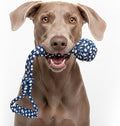 My Pet & Me – Durable Rope Dog Toy for Chewing, Tug of War, and Interactive Play – Perfect for Puppies and Active Dogs (17 Inch, Tug of War Dog Toy)
