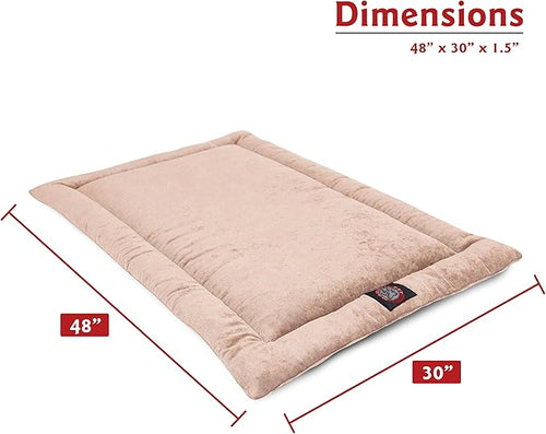 48" Villa Pearl Crate Dog Bed Mat By Majestic Pet Products