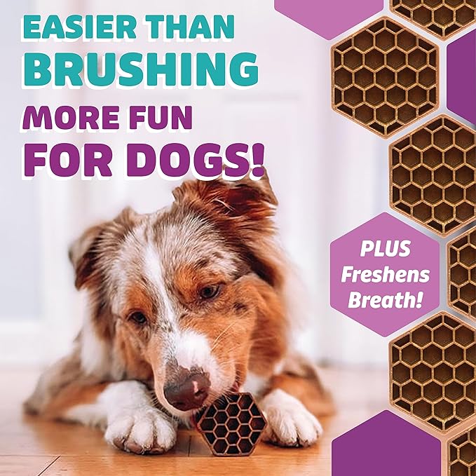 Yummy Combs Dog Dental Treats – Vet VOHC Approved – Delicious Chicken Protein – Removes Tartar with Cleaning Comb Shape – Dental Dog Treats for Extra Small Dogs (12oz, 48 Count)