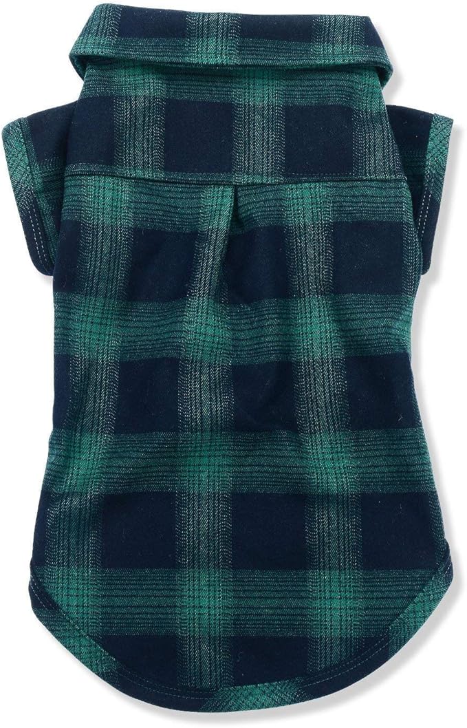 Koneseve Dog Shirt, Pet Plaid Clothes Shirt T-Shirt, Sweater Bottoming Shirt for Small Dog Cat Puppy Grid Adorable Wearing Stylish Cozy Halloween,Christmas Costumes (Green;3XL)
