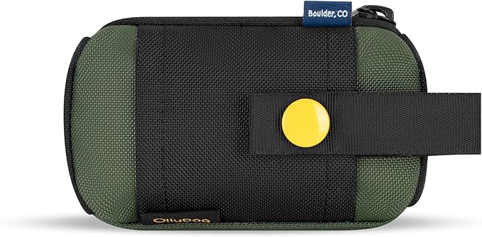 OllyDog Scoop Pick Up | Dog Poop Bag Holder | Lightweight & Water-Resistant Dispenser | Leash Attachment for Hands-Free Carry | Fits Standard Waste Bag Rolls (Winter Moss)