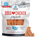 Farmland Traditions Dogs Love Chicken Jerky Dog Treats, Premium Two-Ingredient Dog Jerky with USA-Raised, Human-Grade Chicken & No Antibiotics Ever, 1-Pound Bag