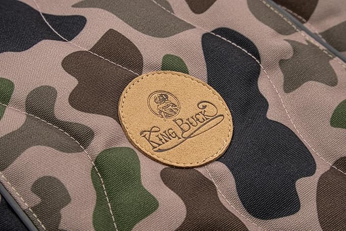 King Buck After-Hunt Quilted Sherpa Jacket, Camo, S/M