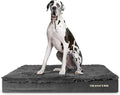The Dog’s Bed Orthopedic Memory Foam Dog Bed, XXL Grey Fur, Pain Relief for Arthritis, Hip & Elbow Dysplasia, Post Surgery, Lameness, Supportive, Calming, Waterproof Washable Cover