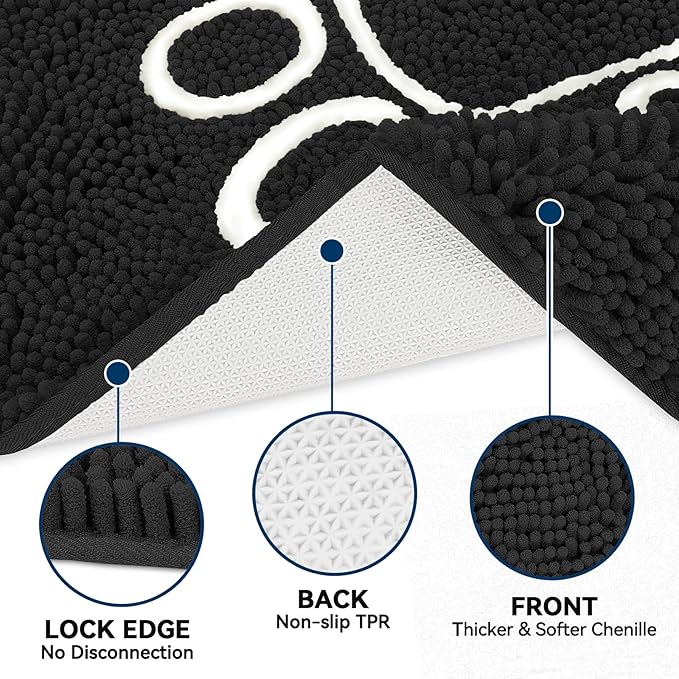 Super Absorbent Dog Door Mat, 30"*20“ Anti Slip Mat for Muddy Paws, Pet Rugs for Dirty Paws Washable That Absorbs Moisture and Dirt, for Dog Cage and Pet Resting Carpet