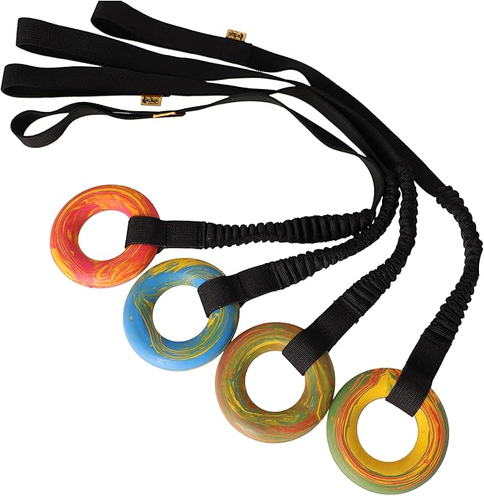 Dingo Puller tug Toy for Dog with Bungee Handle for Dog Training, Agility, tug of war 15674