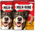 Milk-Bone Original Dog Treats for Medium Dogs, 24 Ounce, Crunchy Biscuit Helps Clean Teeth (Pack of 2)