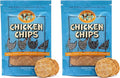 Chicken Chips - Crunchy, Single Ingredient Dog Treat -100% All Natural Chicken Breast - 4oz (Pack of 2)
