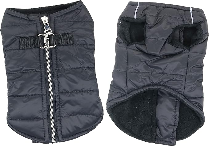 Puppy Winter Coat Waterproof Jacket for Small Dogs - Cold Weather Padded Vest