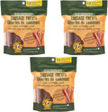 Happy Howie's Sausage Treats - Healthy, Flavorful Slow Cooked Lamb Dog Treats, Natural Ingredients, Hormone Free - Lamb (Pack of 3)