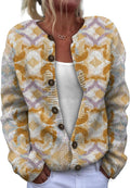 Sweater for Women Trendy Open Front Cardigan Fall Cardigan Sweaters for Women Crewneck Long Sleeve Outfits Fashion