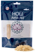 HOLI Freeze Dried Salmon Dog Food Topper - with Omega 3 & 6 - Single Ingredient, Human-Grade Wild Caught Salmon - Dog Food Flavor Enhancer for Picky Dogs – 100% All Natural - 3oz