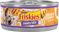Purina Friskies Wet Cat Food, Meaty Bits Chicken Dinner in Gravy - (Pack of 24) 5.5 oz. Cans