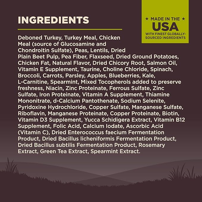 Wellness CORE Dry Dog Food, Small Breed, Grain-Free, High Protein, Natural, Healthy Weight Turkey & Chicken Recipe, (12-Pound Bag)