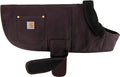 Carhartt Firm Duck Insulated Dog Chore Coat, Durable Weather Resistant Jacket for Cold and Windy Conditions, PFAS Free (Deep Wine), Small