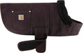 Carhartt Firm Duck Insulated Dog Chore Coat, Durable Weather Resistant Jacket for Cold and Windy Conditions, PFAS Free (Deep Wine), Medium