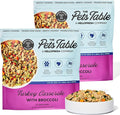 The Pets Table Human-Grade Turkey Casserole Fresh Dog Food, Dog Food Topper or Complete Meal, 6 Count of 36-oz Pouches, 13.6lbs