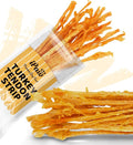 iPaw Turkey Tendons for Dogs, 100% Turkey and US Sourced Raw Material, Hypoallergenic, All Natural Human Grade Puppy Chew, Rawhide Alternative Dog Treats, 1 Unit/Pack Strip (Large)