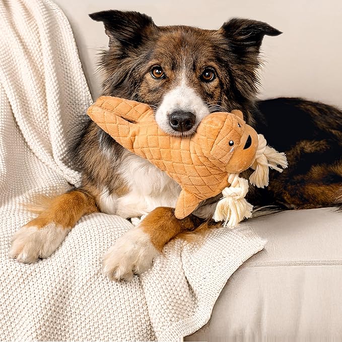 Dog Toys | Plush Toy Walrus Stuffed Animal for Dogs | Jumbo Eco Friendly Toy - Easy to Clean and Made from Non Toxic Materials