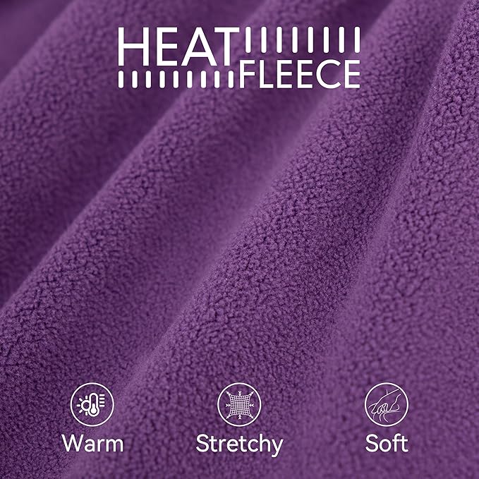 cyeollo Small Dog Sweater, Fleece Dog Sweaters Turtleneck Vest Soft Puppy Sweatshirt Stretchy Pet Fall Autumn Coat Warm Winter Clothes for Small Dogs Girl, Purple M