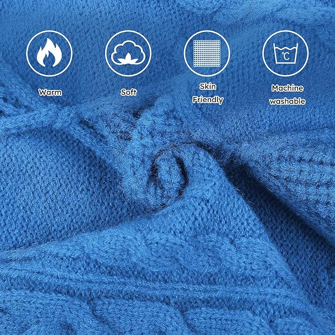 ASENKU Knitted Dog Sweater, Pullover Big Thermal Dog Winter Sweater, Turtleneck Doggy Sweaters for Large Medium Dogs Boy Girl,Warm Pet Sweatshirt for German Shepherd,Great Dane,5XL