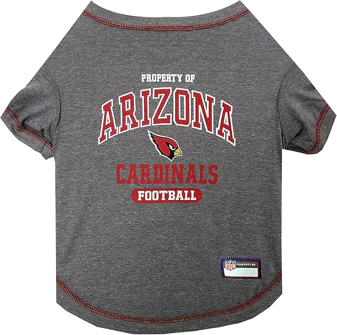 NFL ARIZONA CARDINALS Dog T-Shirt, Medium