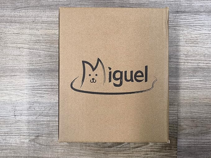 Miguel Dog Bed with Removable Cushion/Pillow for Small Dogs, Washable Pet Bed with Side Easy to Wash Puppy Bed, Rectangle Cat Beds for Indoor Cats with Anti-Slip Bottom, Khaki 20 Inch