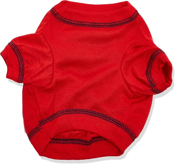 MLB Washington Nationals Dog T-Shirt, Medium. - Licensed Shirt for Pets Team Colored with Team Logos. - Premium Stretchable Materials for The Comfort of Your Dog & cat.