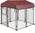 TWO by TWO Haven Expandable Kennel, Black, Medium